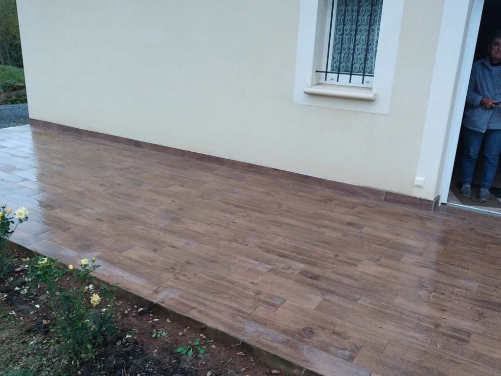 Pose de carrelage